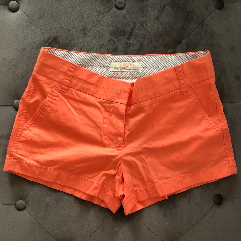 J.Crew 100% Cotton Chino Broken-In Shorts